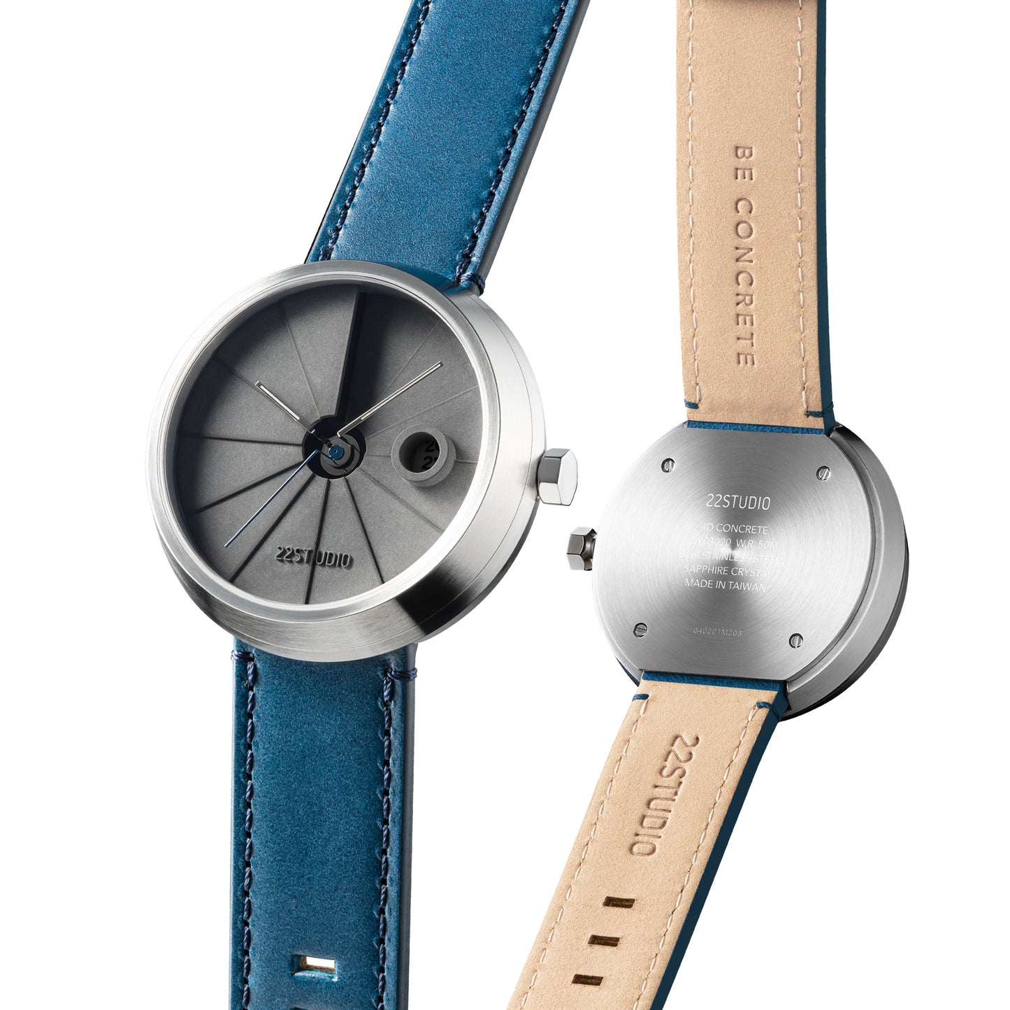 4D Concrete Watch 44mm Harbour Edition