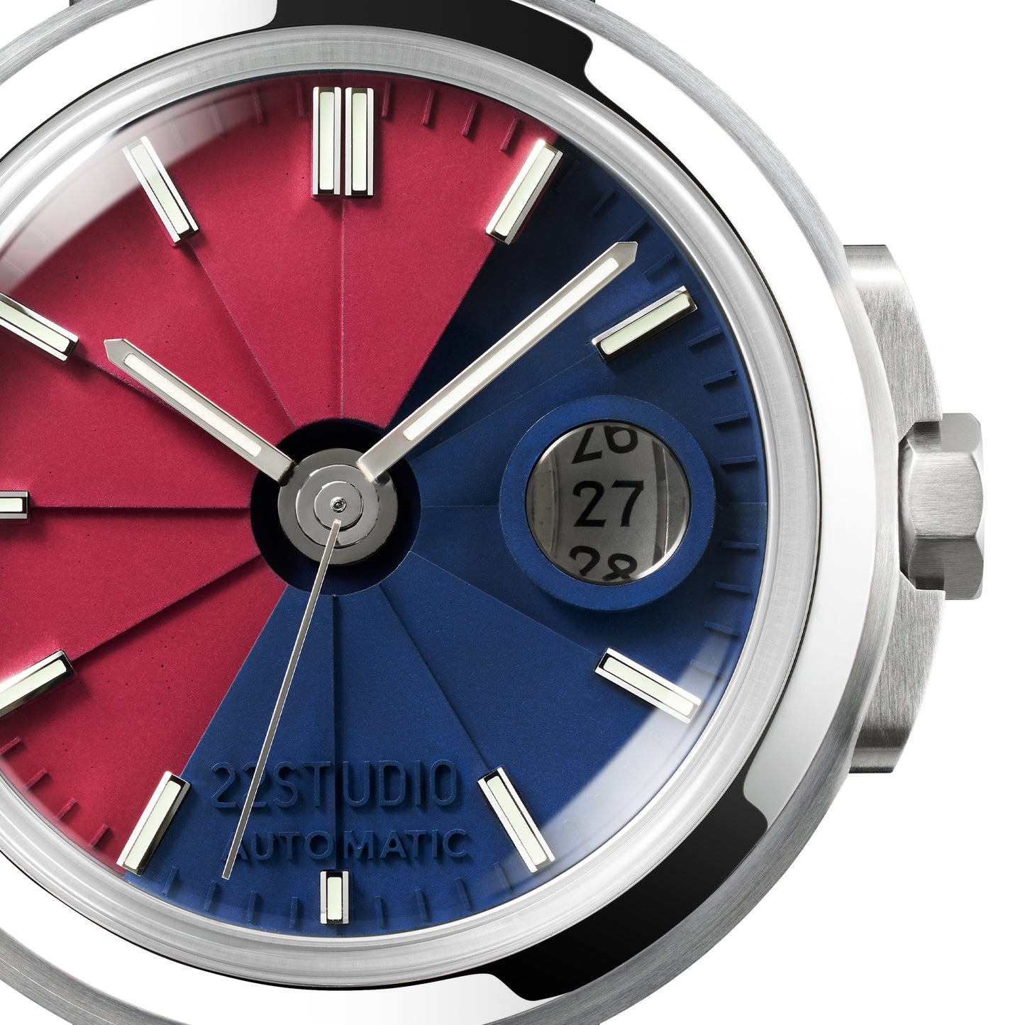 4D Concrete Watch Automatic DUO_Ice & Fire