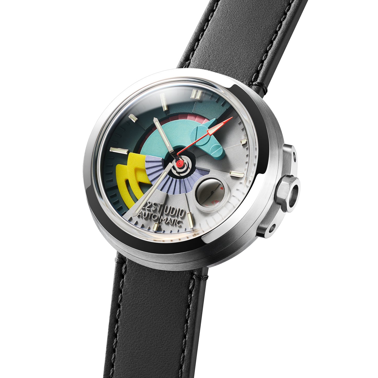 4D Concrete Watch Automatic 43mm Horse Edition_Neon