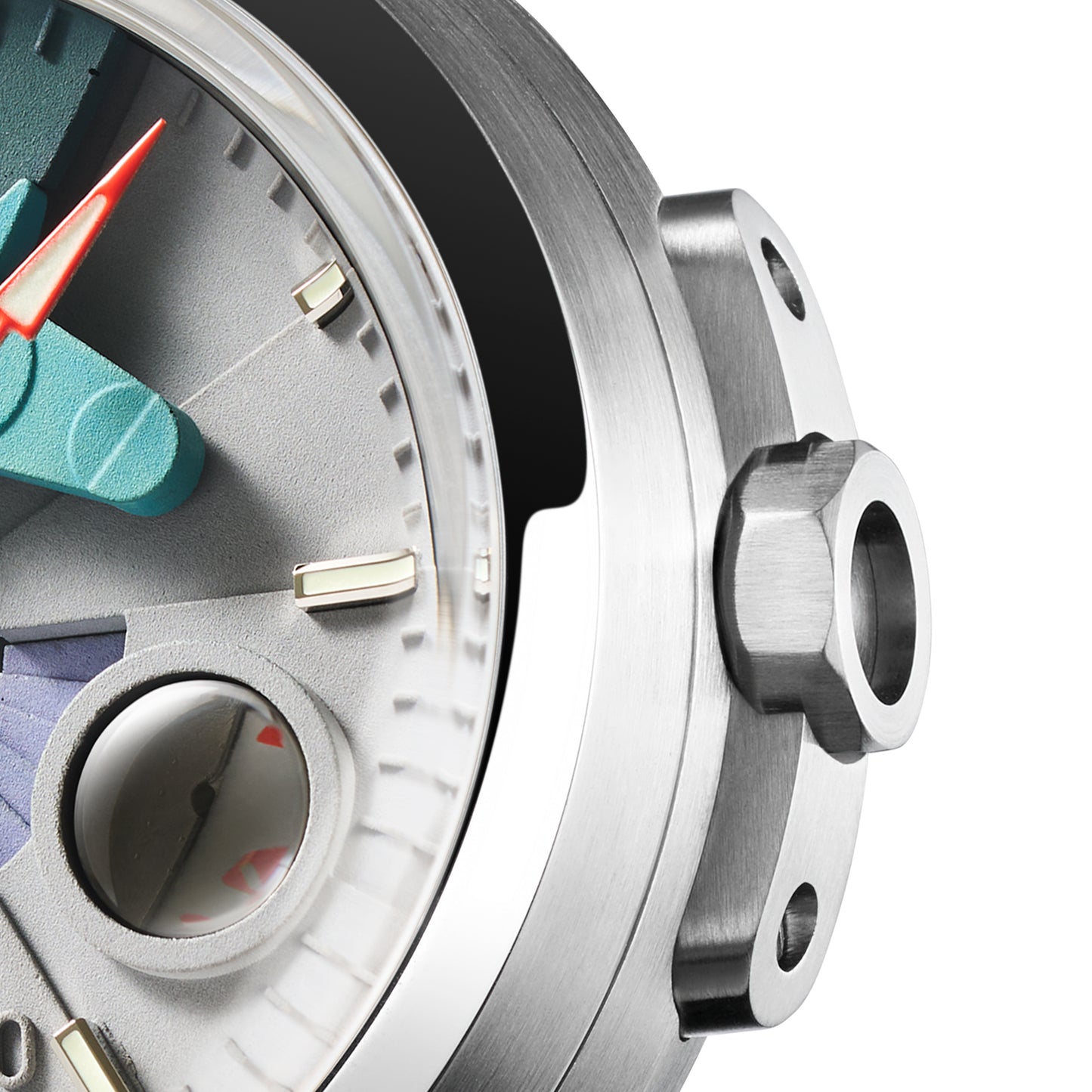 4D Concrete Watch Automatic 43mm Horse Edition_Neon