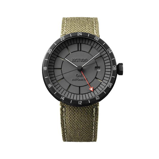 Concrete Sector Watch 43mm GMT Automatic Field Edition